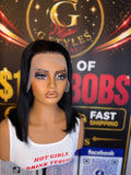 12 Inch Natural Bob Wig