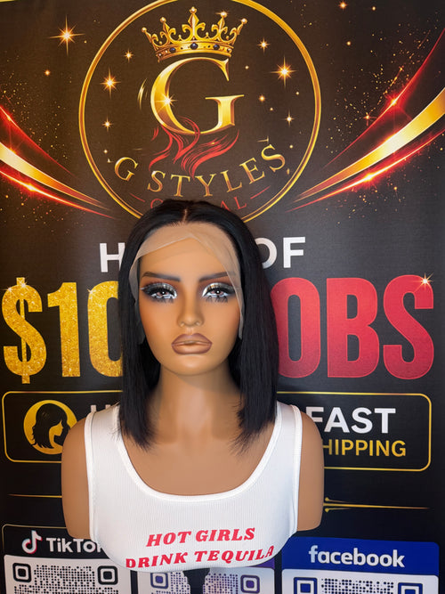 10 Inch Natural Bob Wig