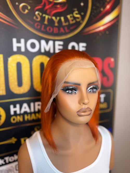 10 Inch Ginger #350 Bob Wig