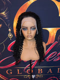 24 Inch Natural Pineapple Wave Wig