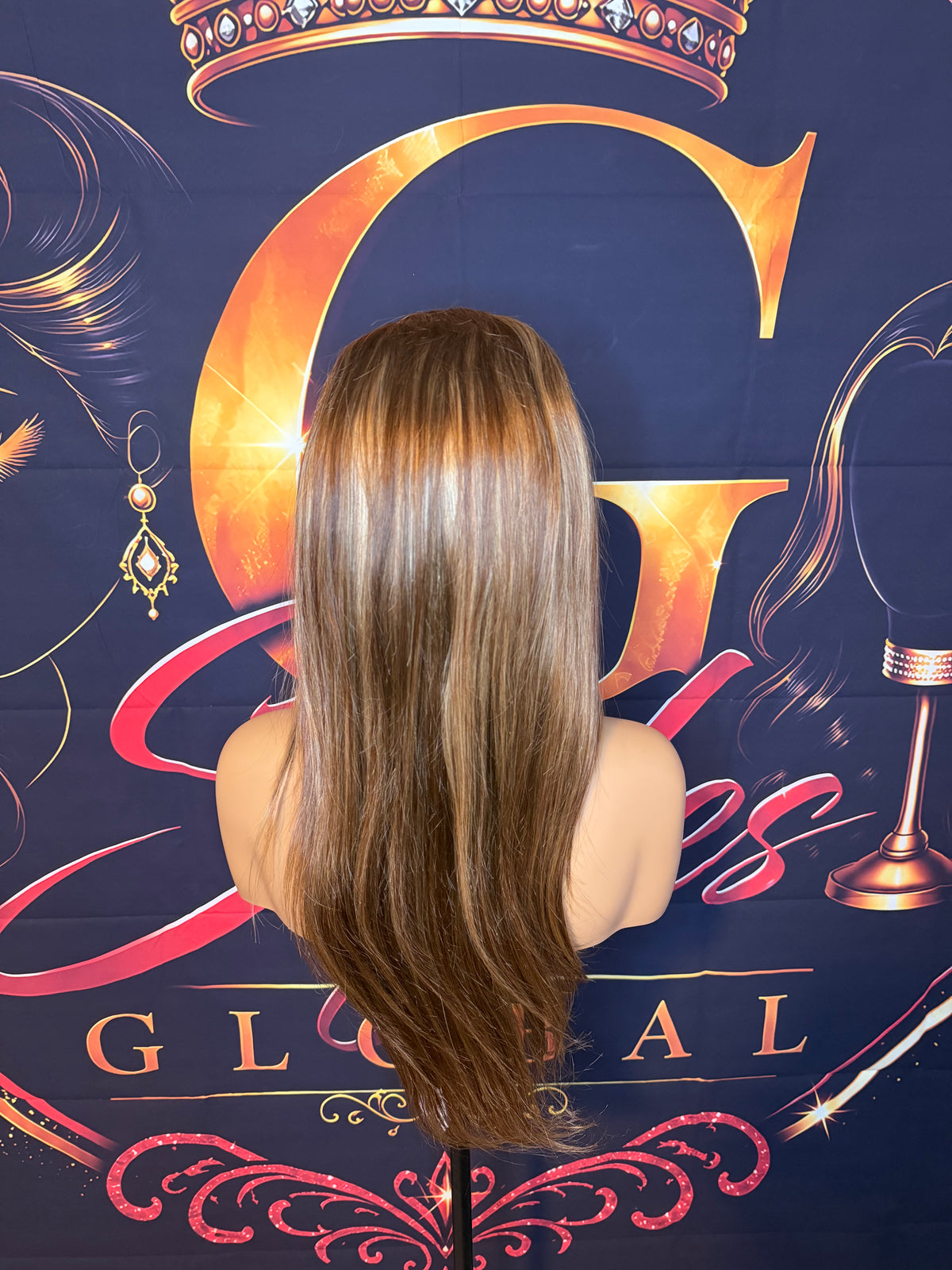 22 Inch Highlight Straight Wig