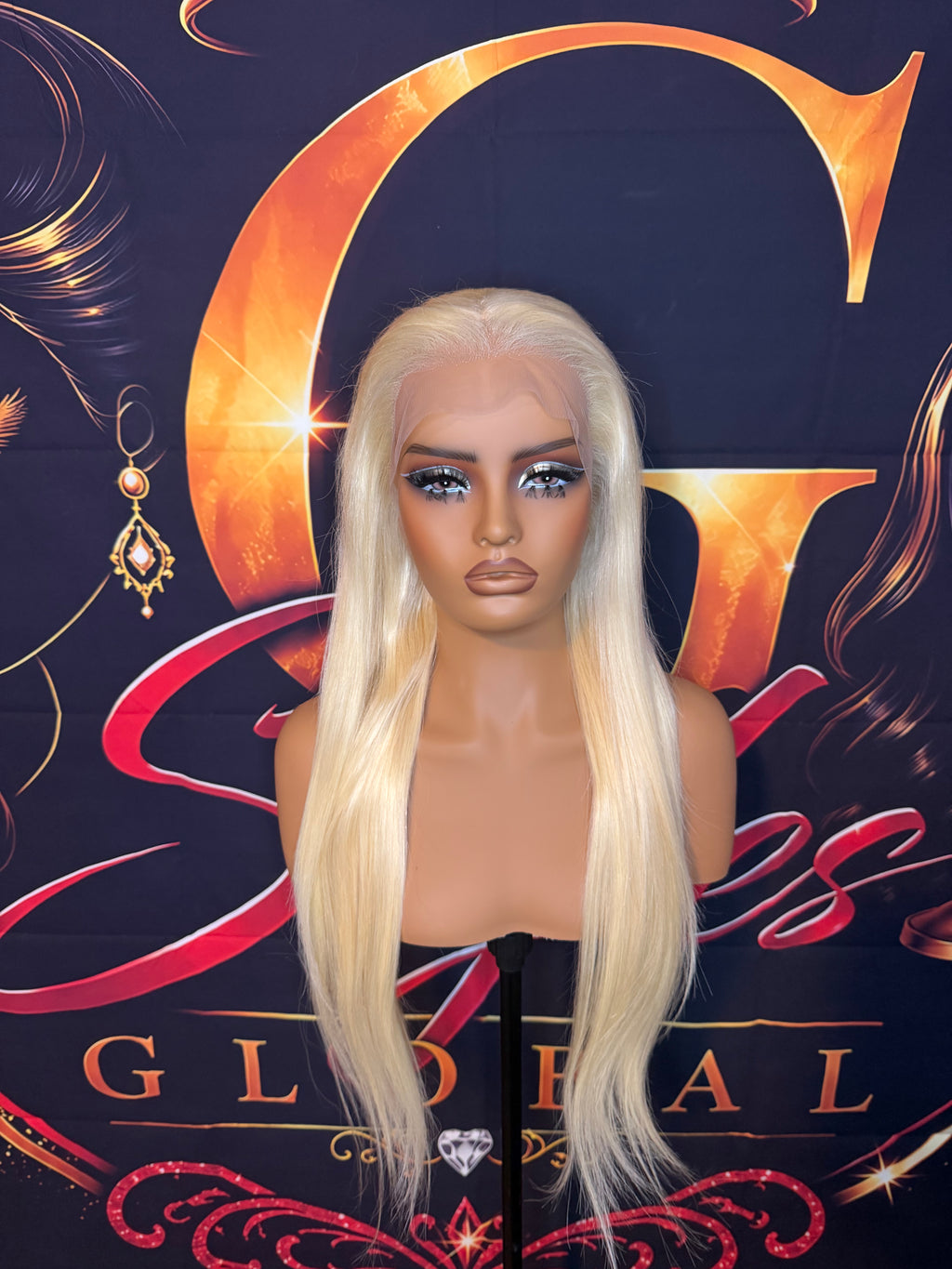 613 26 Inch Straight Wig