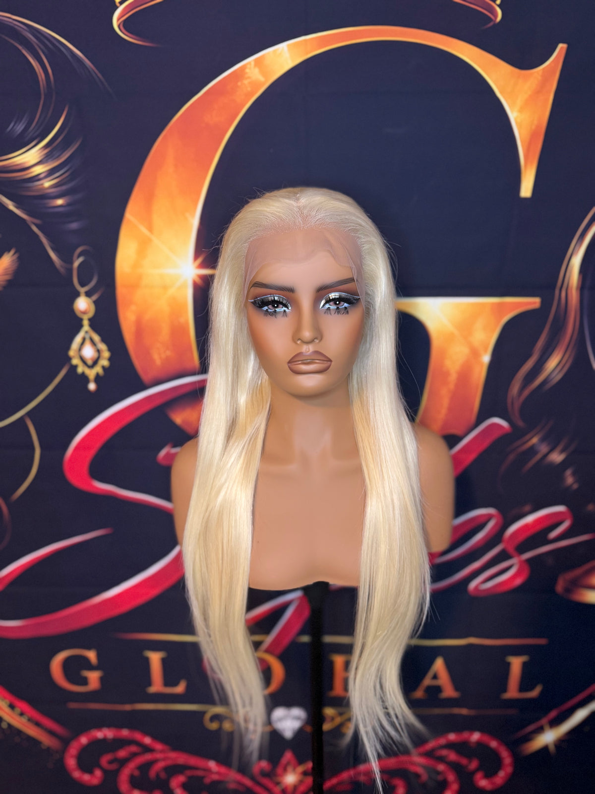 613 26 Inch Straight Wig