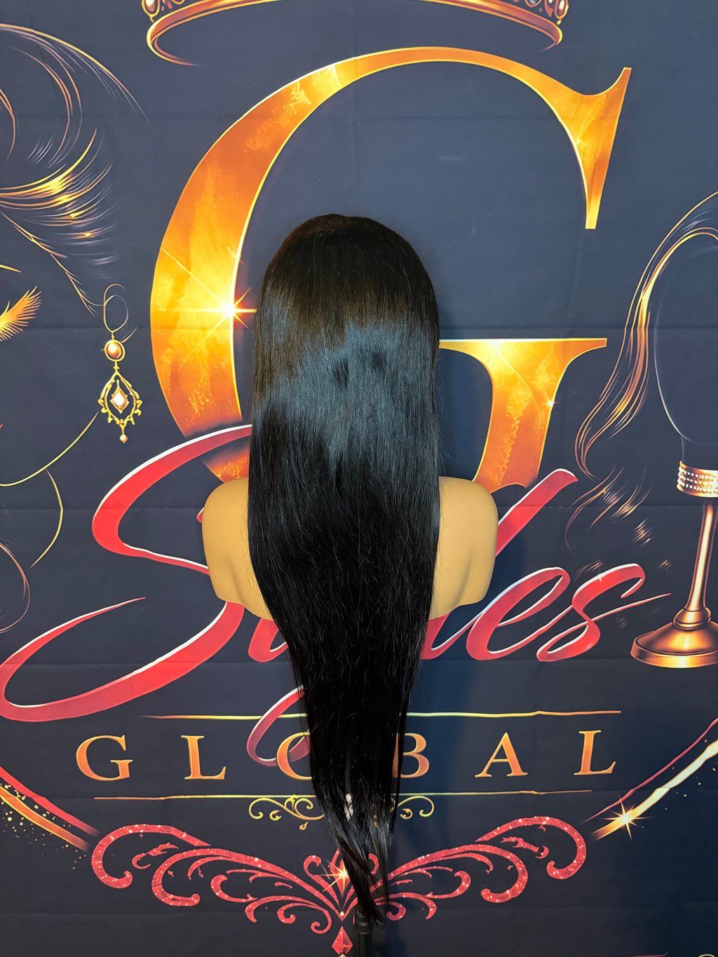 26 Inch Natural Straight Wig