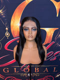 5x6 Closure 18 Inch Natural Straight Wig
