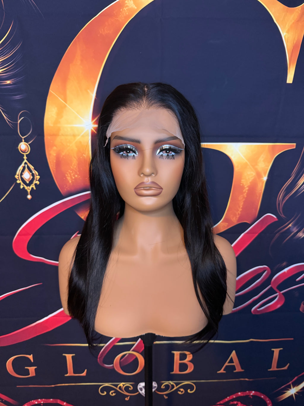 5x6 Closure 18 Inch Natural Straight Wig