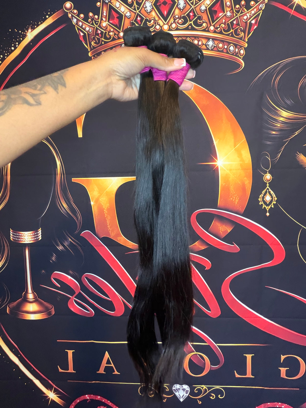 20,22,24 Inch Straight Bundles